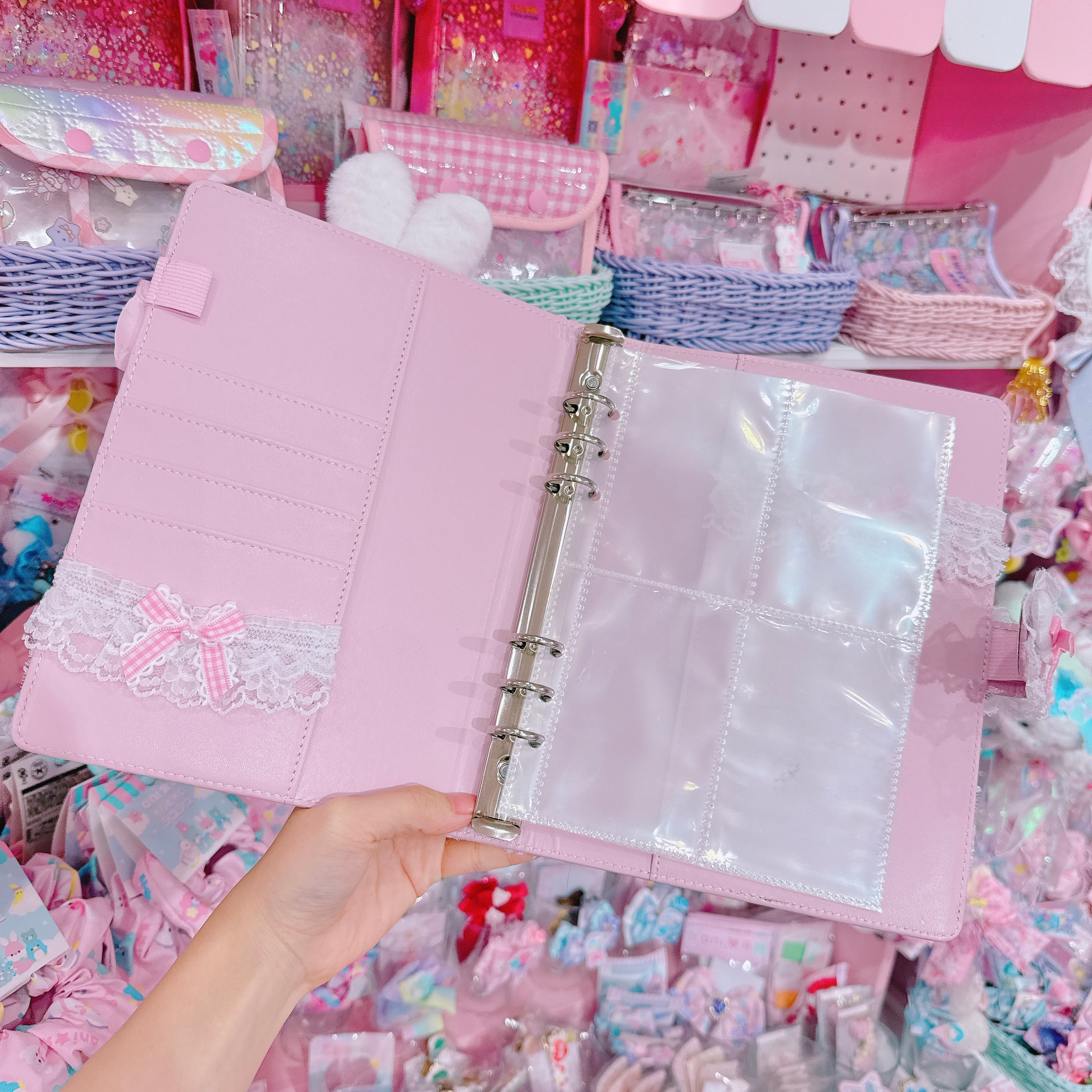 【P8】2-17バインダー（カード用リフィル5枚付き）