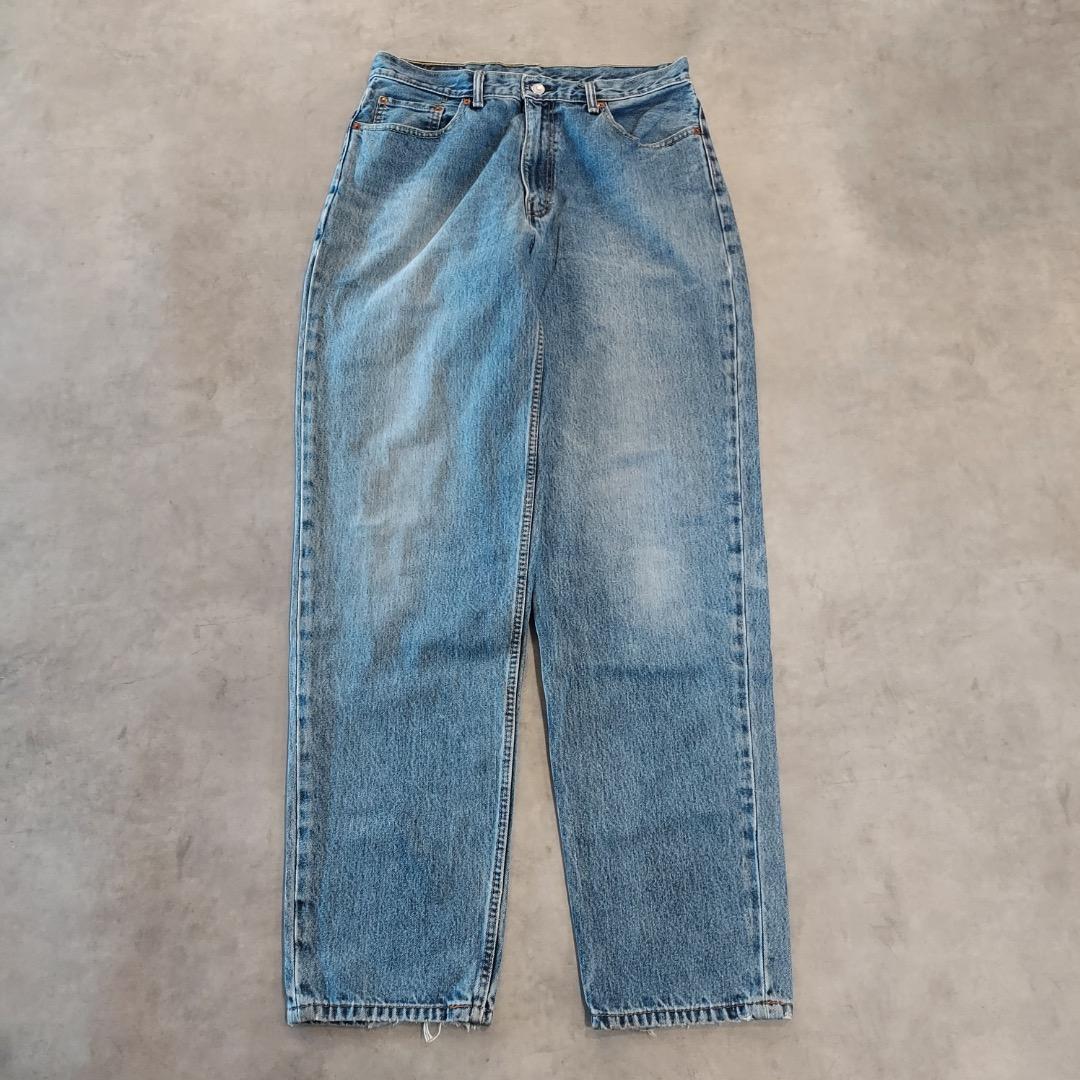 リーバイス560 Levis W34 ブルーデニム 青 古着 ボトム 21131