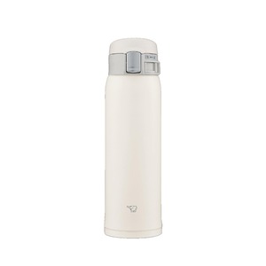 【在庫処分】象印マホービン 水筒 480ml ワンタッチマグ 軽量&コンパクト スタンダードタイプ 保温・保冷 ペールホワイト SM-SF48-WM
