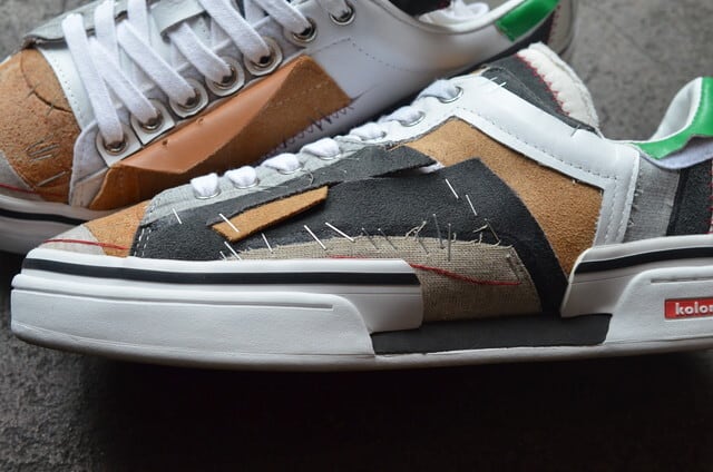 完売品 新品タグ付き kolor 19aw 再構築スニーカー 定価50,600円 完売品 新品タグ付き kolor 19aw 再構築スニーカー 定価50,600円