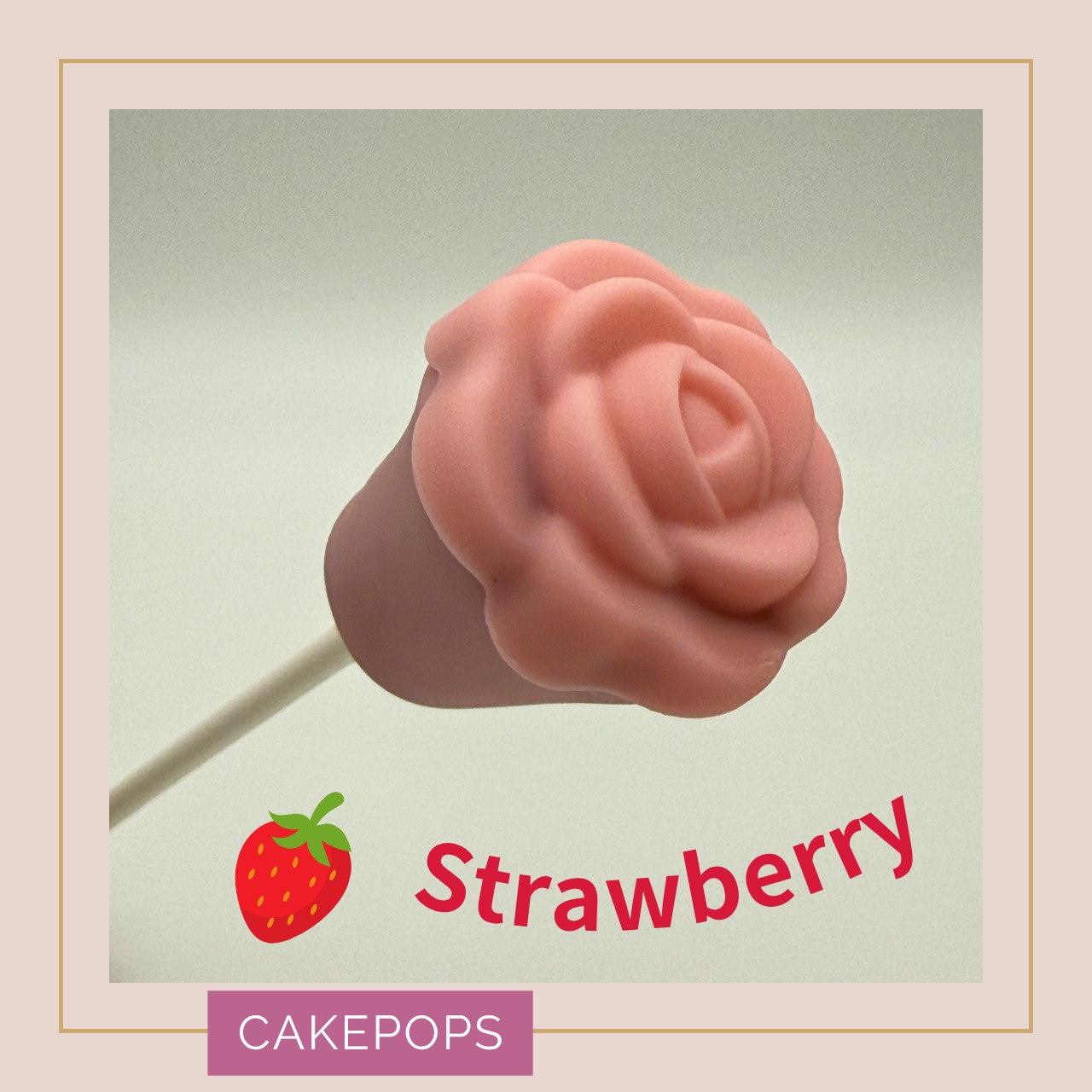 福良堂 ローズブーケコレクション　薔薇のスイーツブーケ（ケーキポップス3本入り）　食べられる花束ギフト（ご自宅用）【送料込み　※但し、北海道・沖縄県は除く】