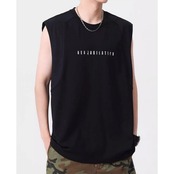 プリントノースリーブ Tシャツ A4356