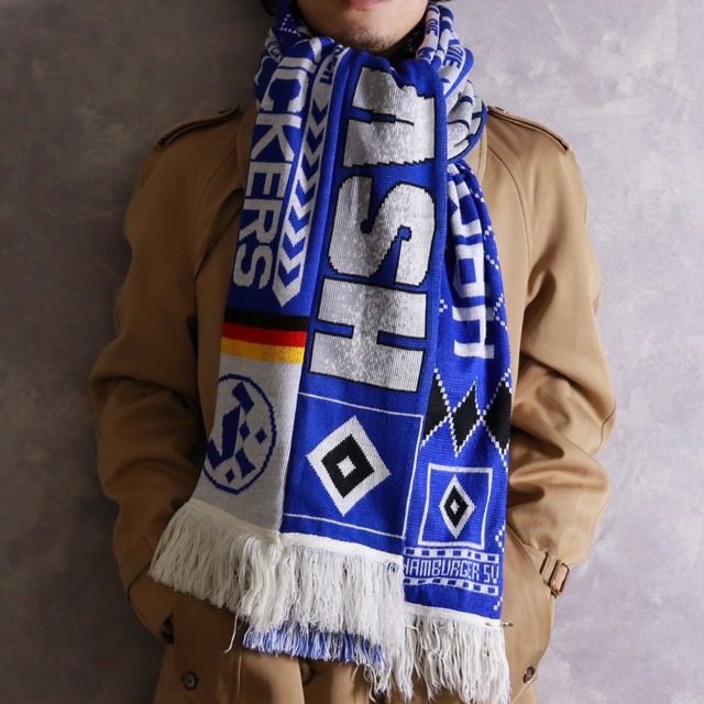 Remake 4panels soccer muffler : blue