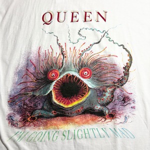 vintage 1990’s QUEEN music tee “I’M GOING SLIGHTLY MAD”