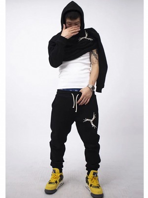 TGFCLUB Embroidered pants setup対象