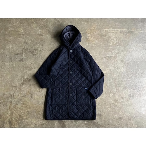 LAVENHAM (ラベンハム) 『WOOL BRUNDON WOMENS』Hooded Quilting Coat