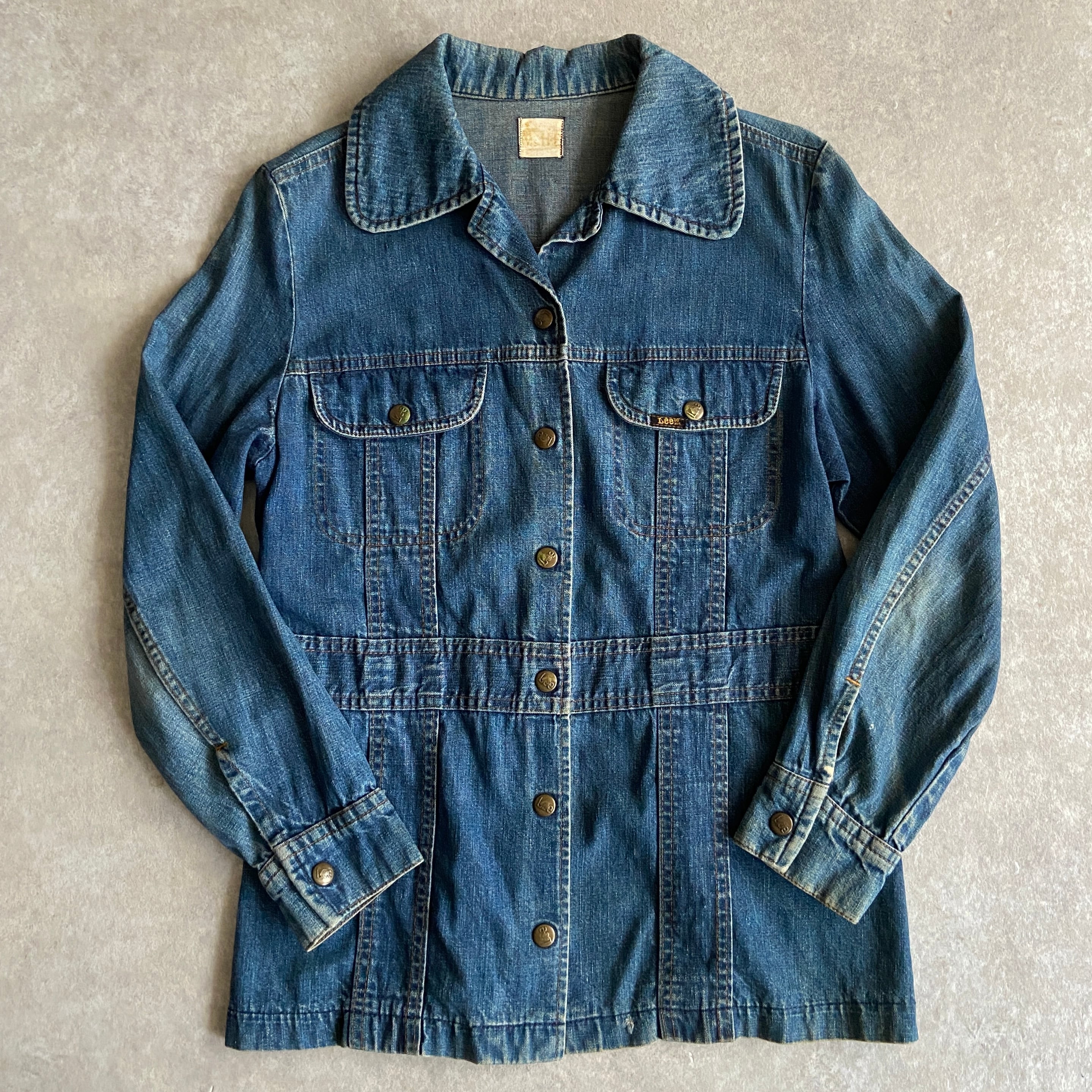 1970s Vintage Lee Denim Bush Jacket S位 H353
