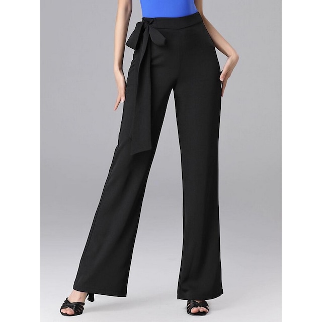 リボンベルト・エレガントダンスパンツ ds0924