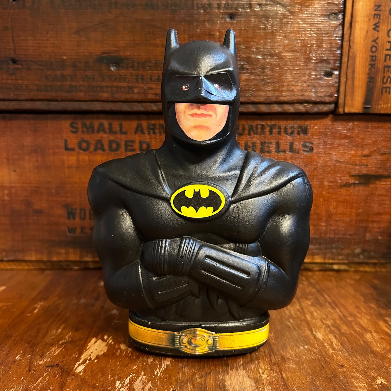 1989 Batman Cereal Premium Coin Bank Ralston バットマン ヴィンテージ コインバンク 貯金箱