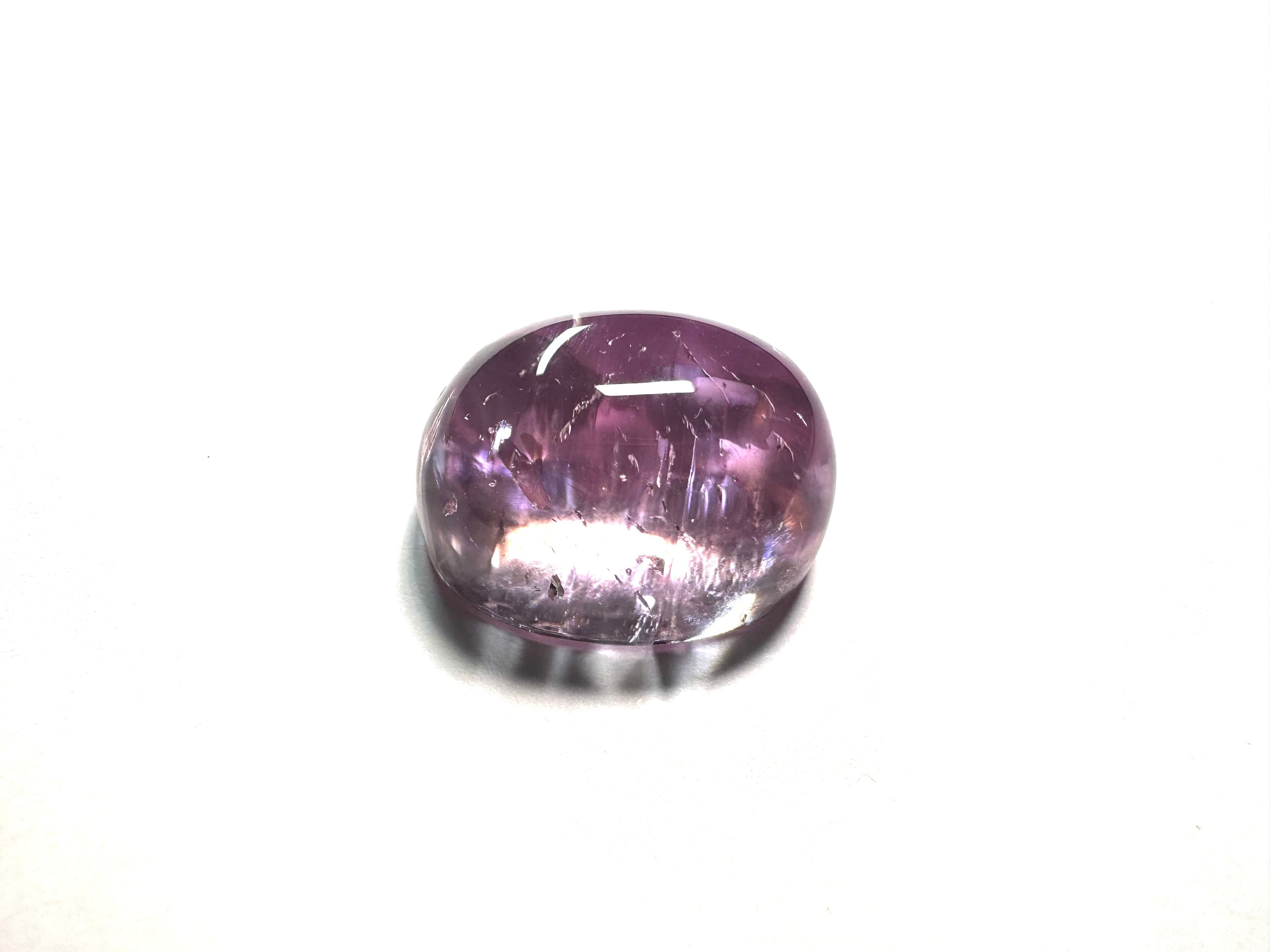 1点物宝石フェス2026】32.64ct 超巨大 カボションクンツァイト[ZU-291