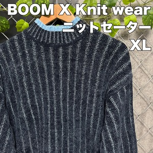 BOOM X Knit wear    ニットセーター　古着