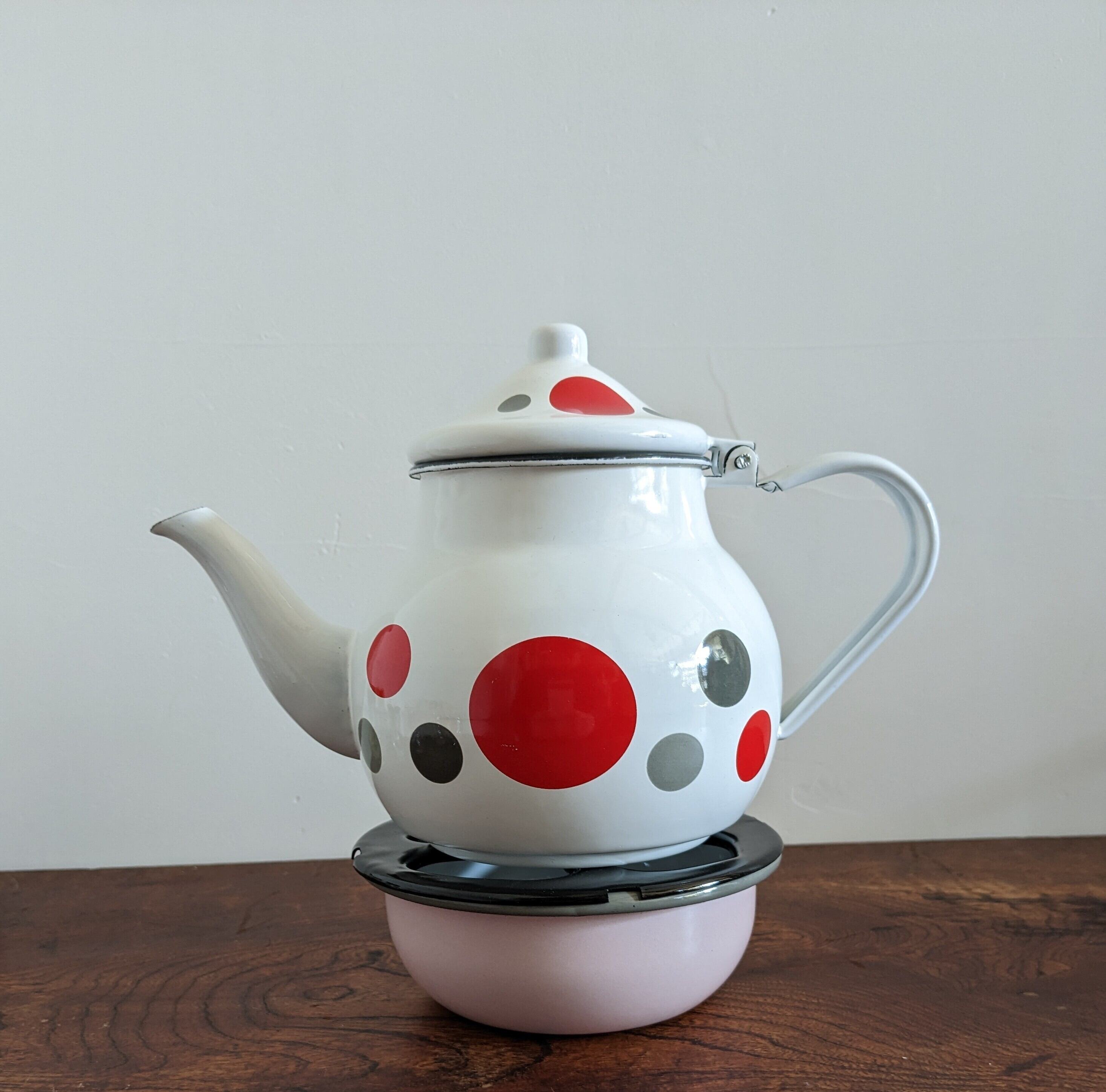 トルコ製 ホーローのポット＆ボウル