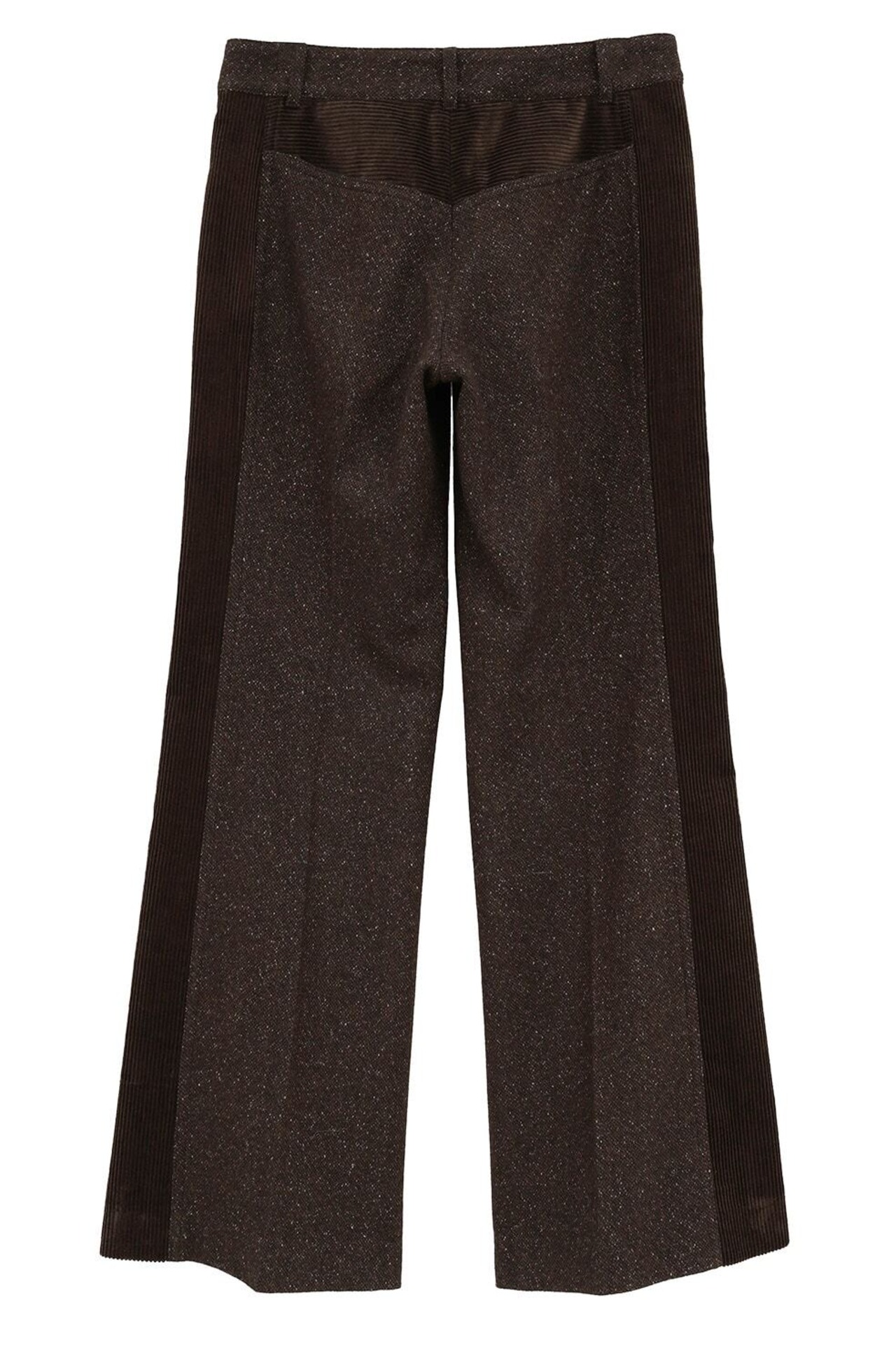 CLANE CORDUROY PANEL MELANGE PANTS