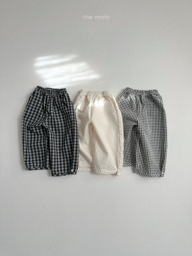 rooming pants【minirobe】※3月中旬発送予定