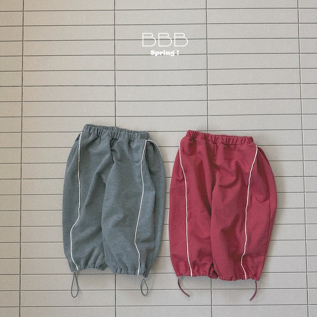 【取寄】bella bambina｜bebe rib jogger pants｜ベベリブジョガーパンツ｜12M-S｜baby｜26 spring