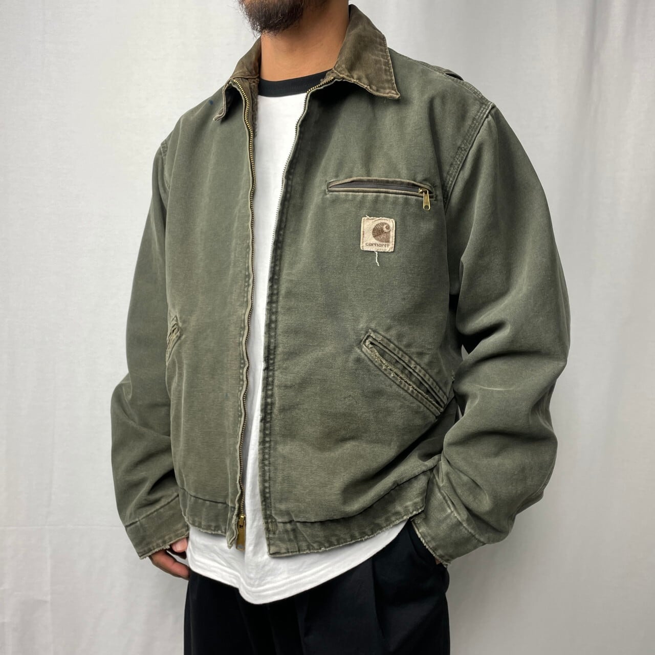 メンズM表記サイズ90年代 カーハート Carhartt デトロイトジャケット