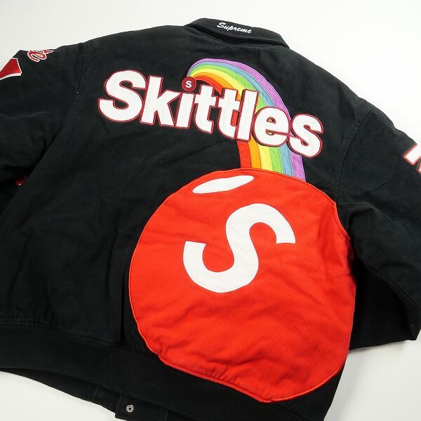Size【L】 SUPREME シュプリーム ×Skittles ×Mitchell & Ness Varsity