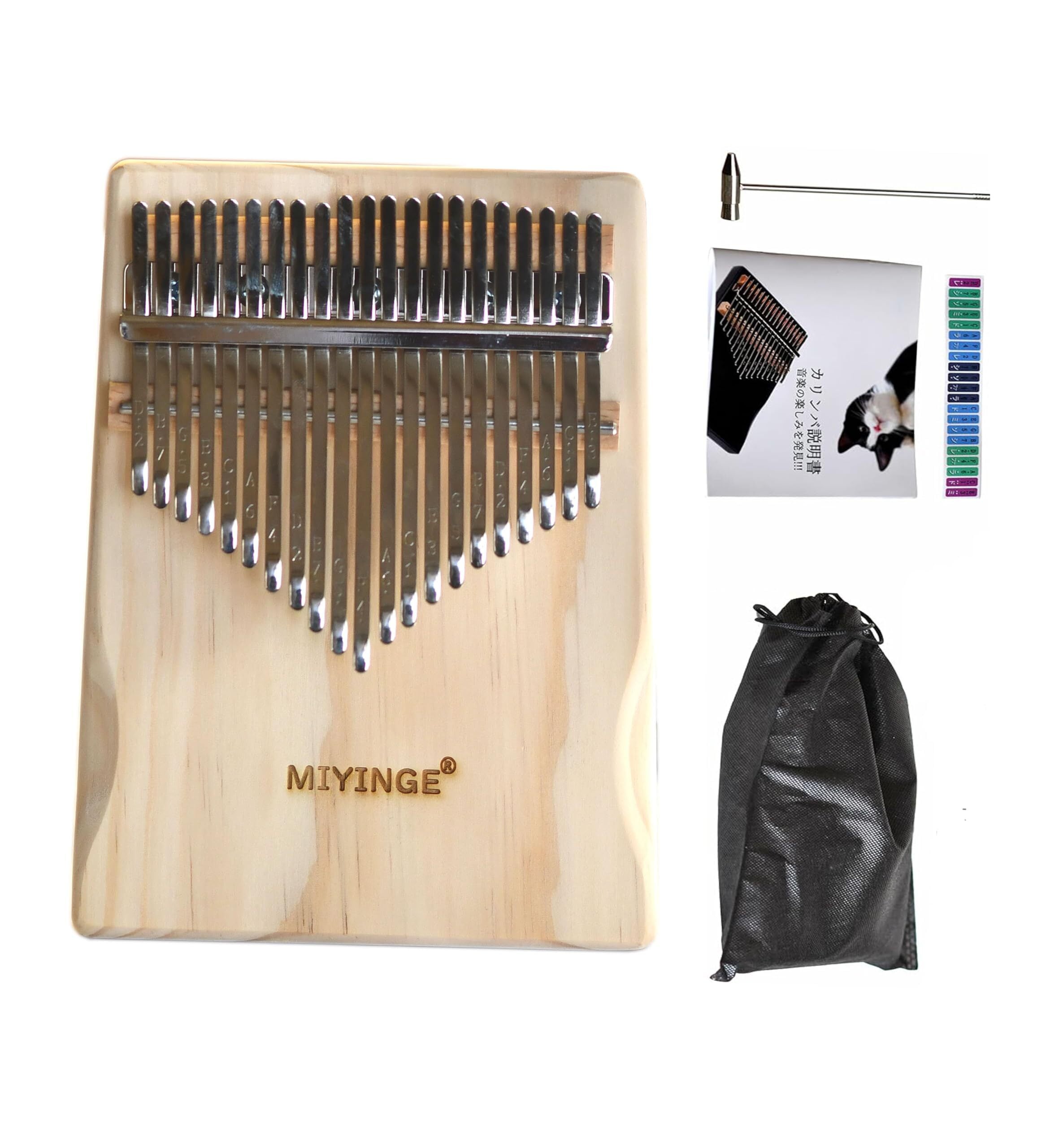 MAGADI 17音カリンバ M17 Cメジャースケール | Pay ID