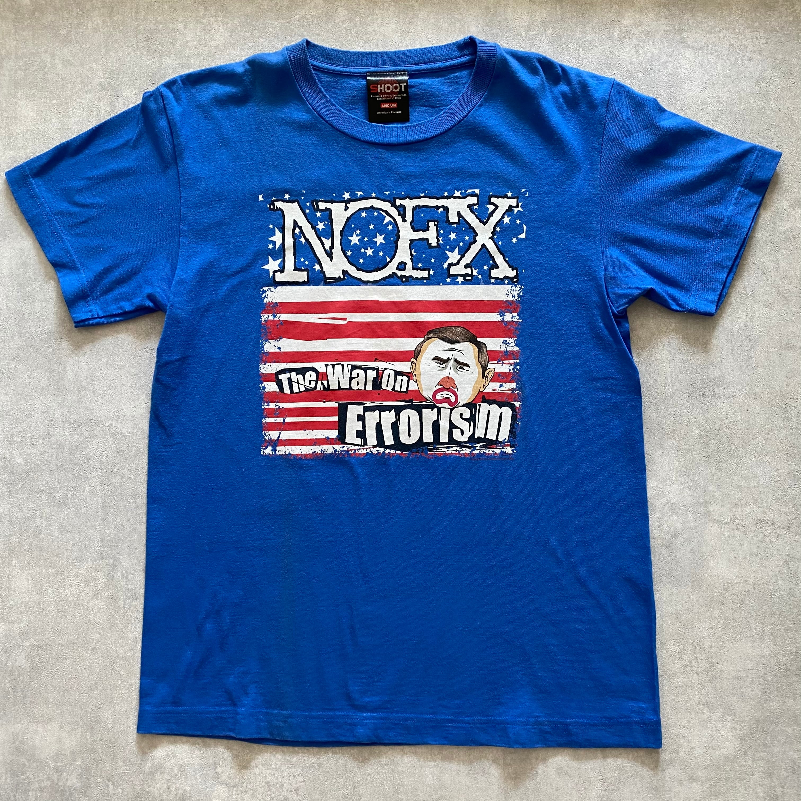 SHOOT NOFX The War on Errorism COTTON T-shirt{SHOOT ノーエフ