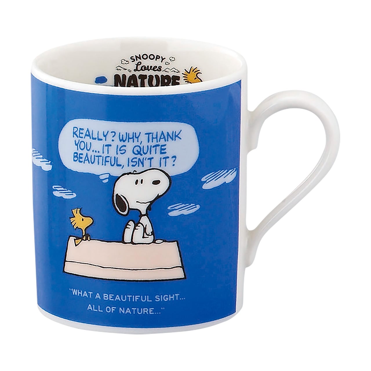 スヌーピー】マグ(ブルー)【NATURE】 | yamaka official shop - 山加