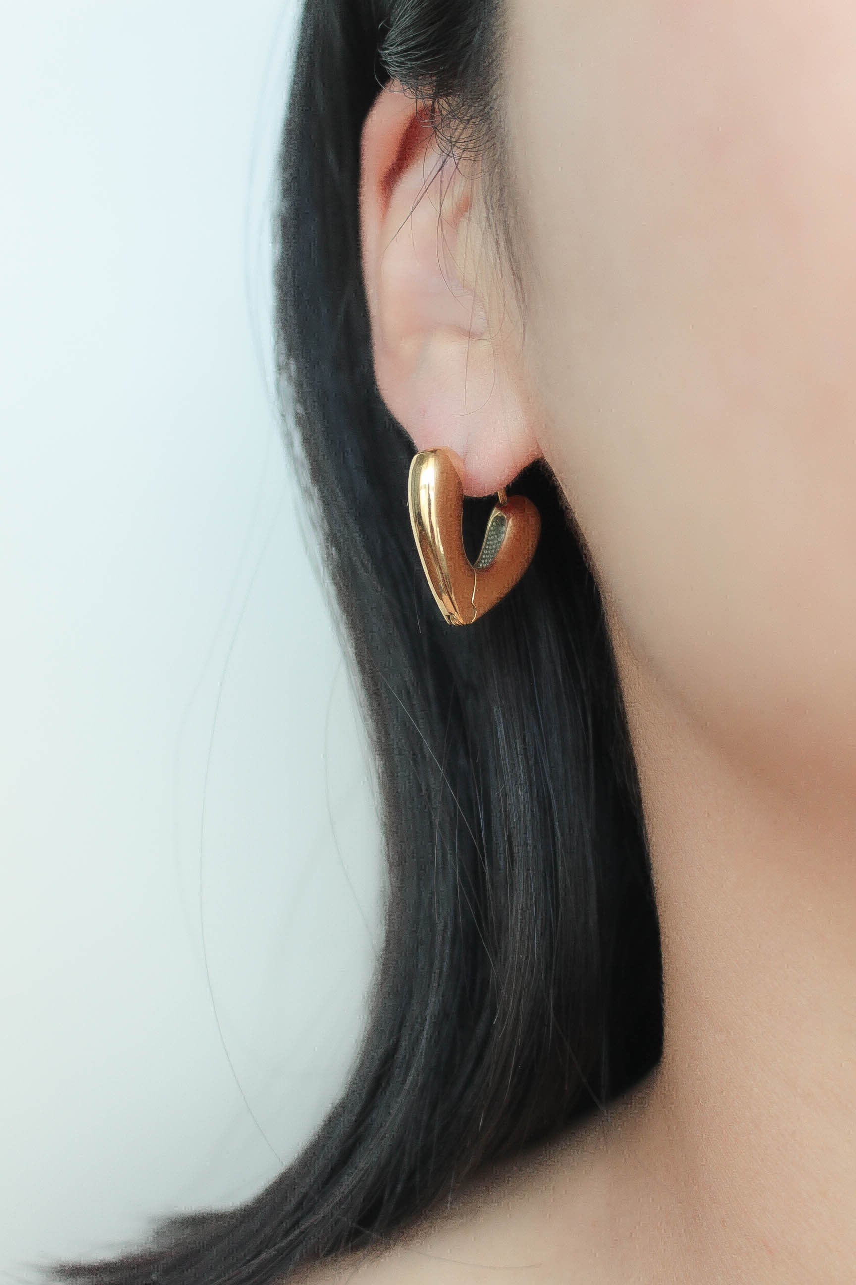 Heart Nuance Pierce | ebine(エビネ)|金属アレルギー対応アクセサリー