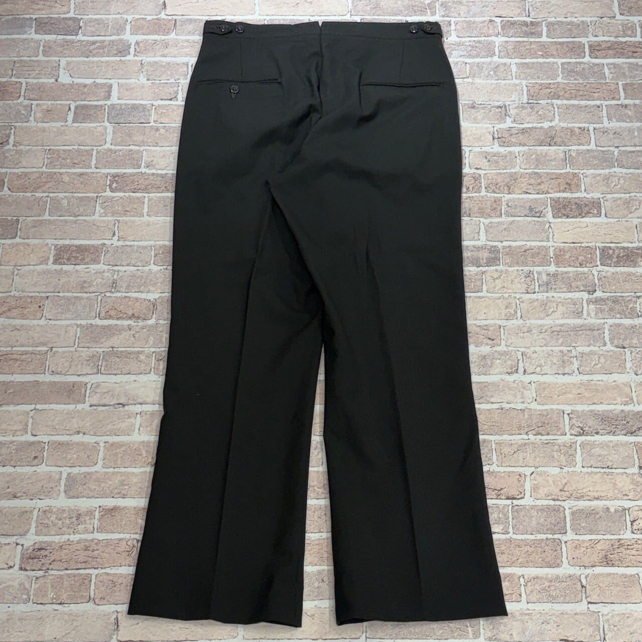 Ⓚ1950s~60s SIDE LINE SLACKS BLACK | safarionline