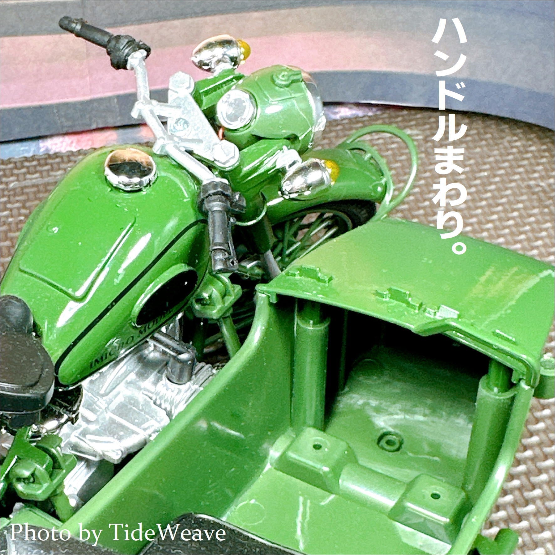 1/10スケール ミリタリーバイク フィギュア 模型 | TideWeave Hobby Shop