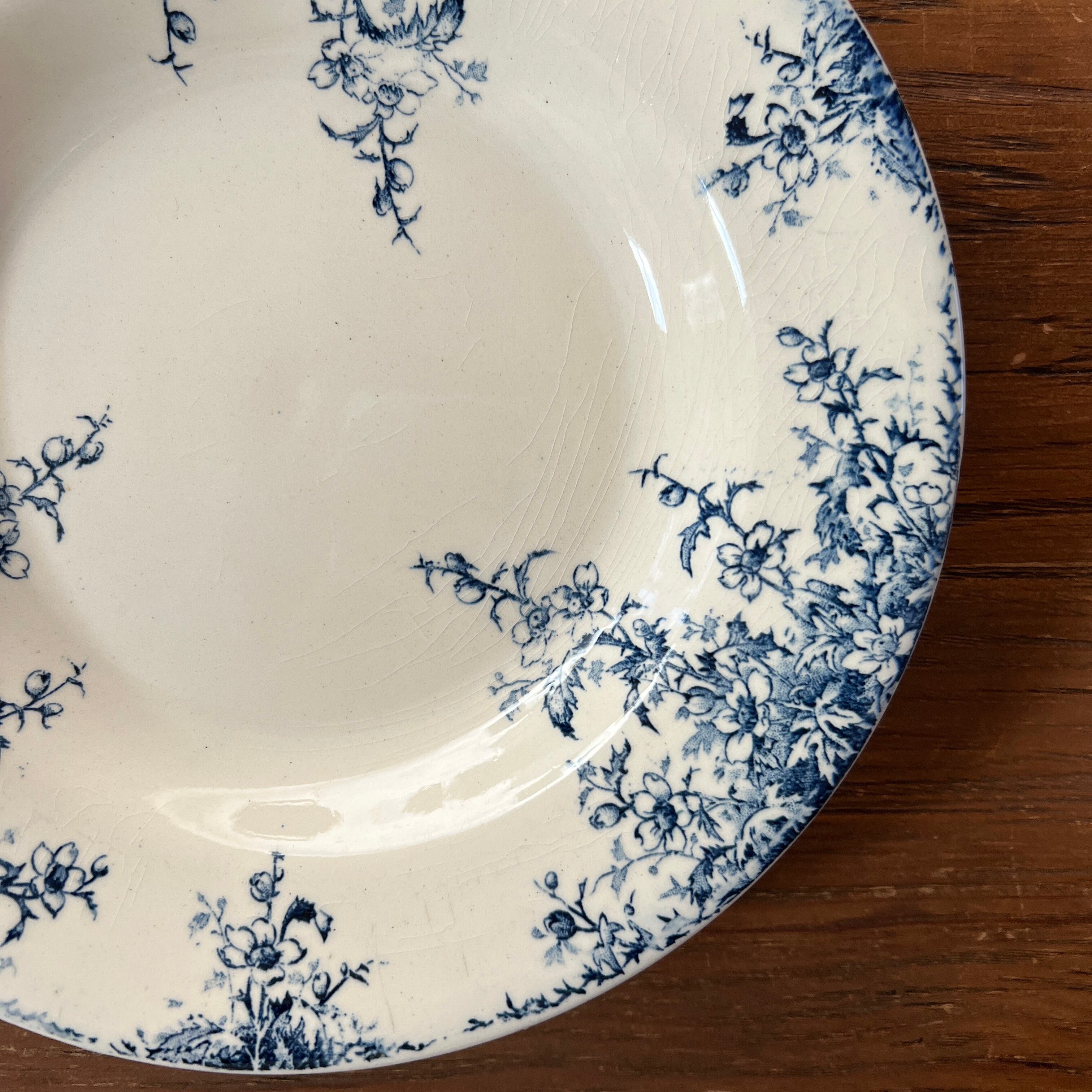 人気のジアン スープ皿（B） アンティークプレート フランスアンティーク