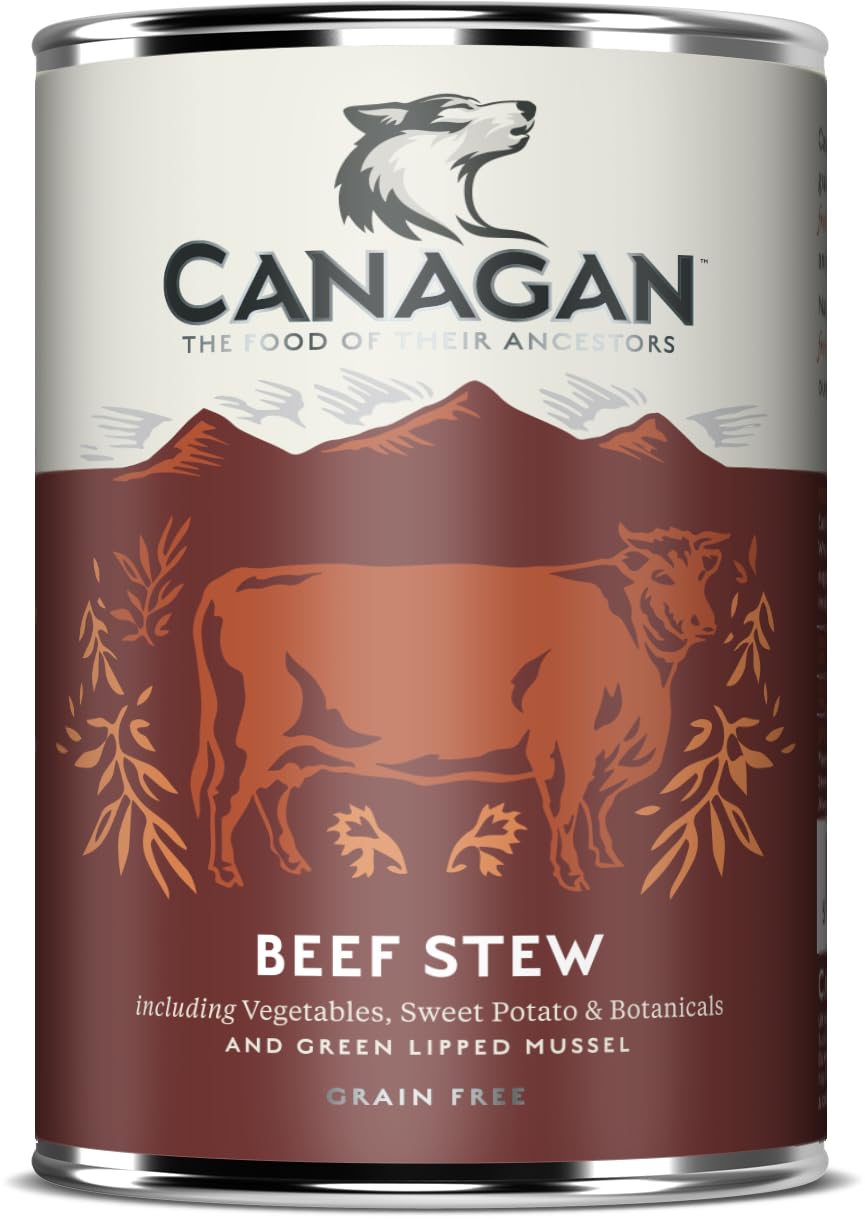CANAGAN ドッグフード ビーフシチュー 400g×12缶 カナガン ドッグフード ビーフシチュー 缶詰(400g×1缶) ウェットフード
