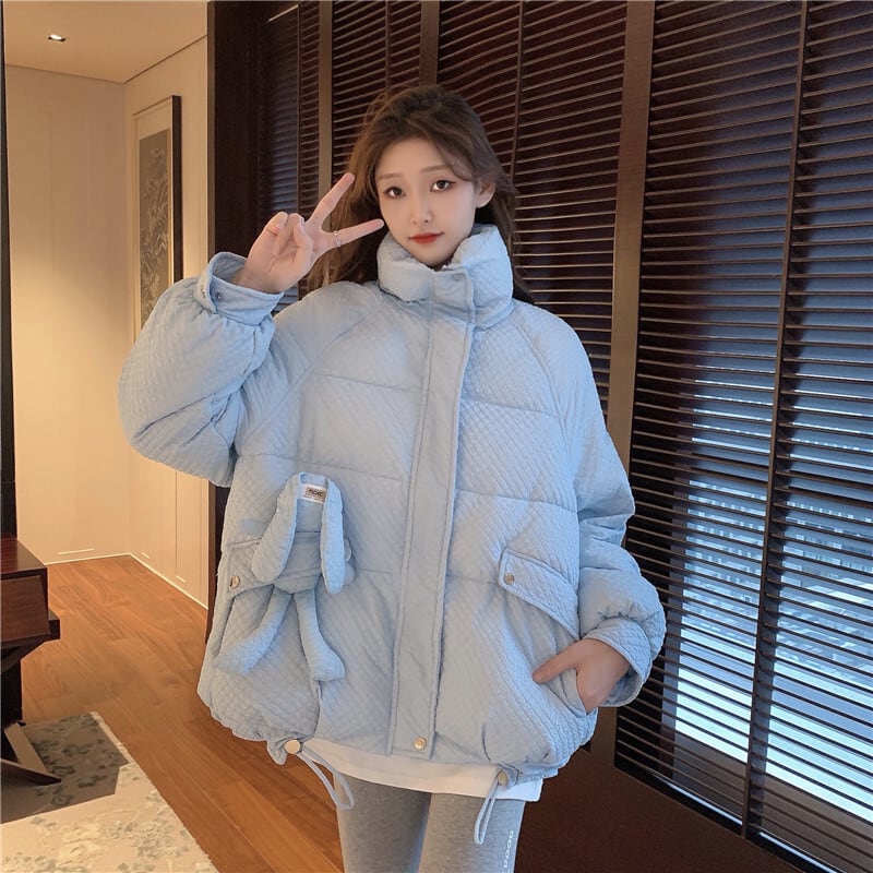 モコモコ♡ゆったりフィット★冬にぴったり★可愛いダウンジャケット モコモコ♡ゆったりフィット☆冬にぴったり☆可愛いダウンジャケット