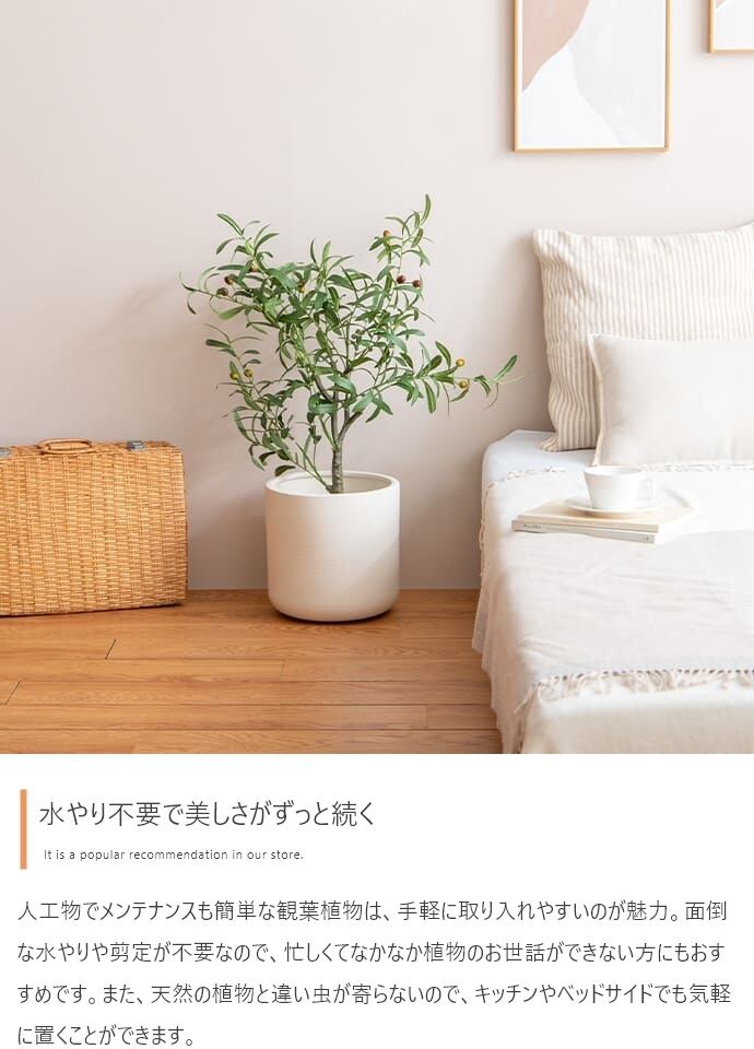 観葉植物 カポック フェイクグリーン 光触媒人工観葉植物 高さ90cm