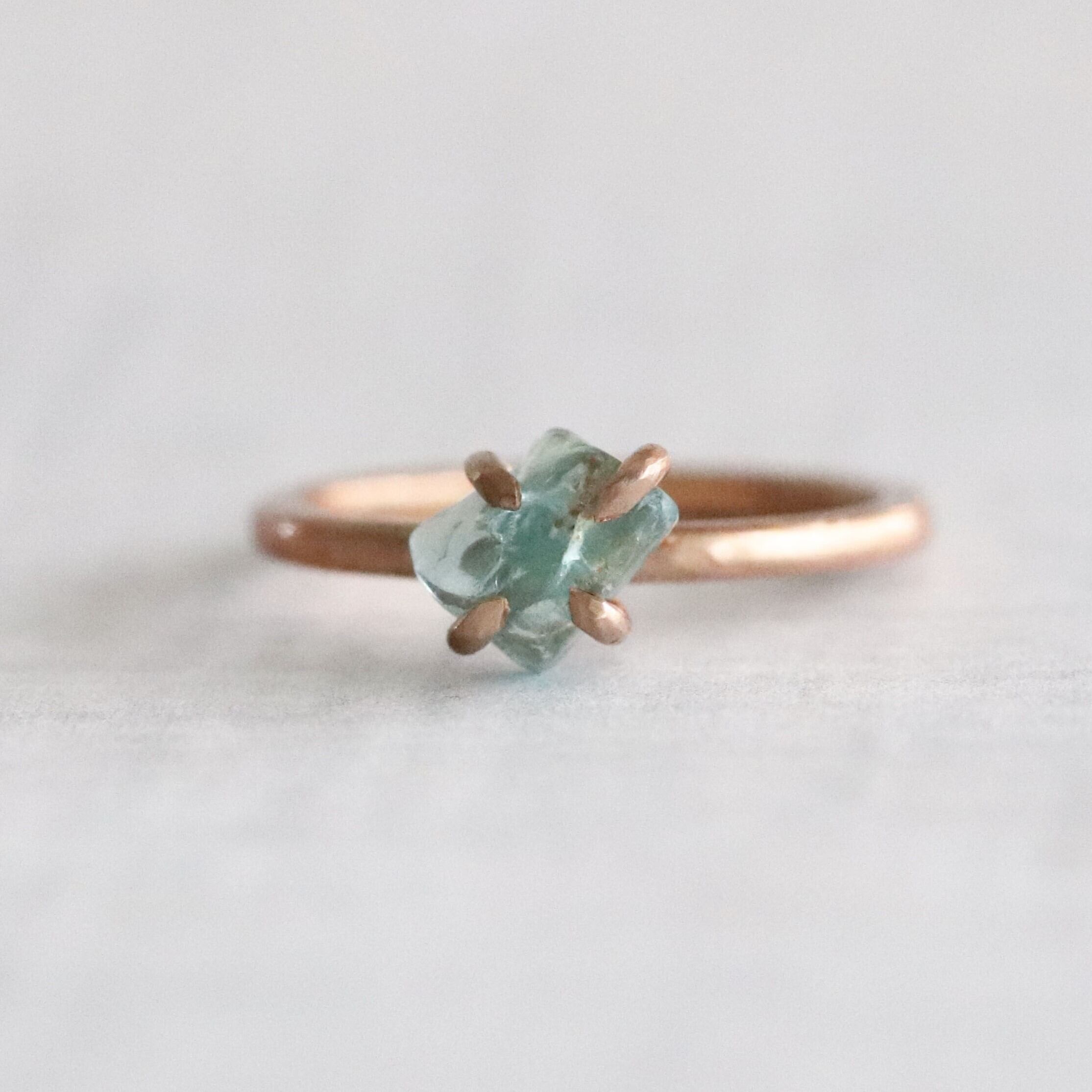 ファッション】原石リング_アパタイト_ 6.5×6 | Somm Jewelry【ソムジュエリー】
