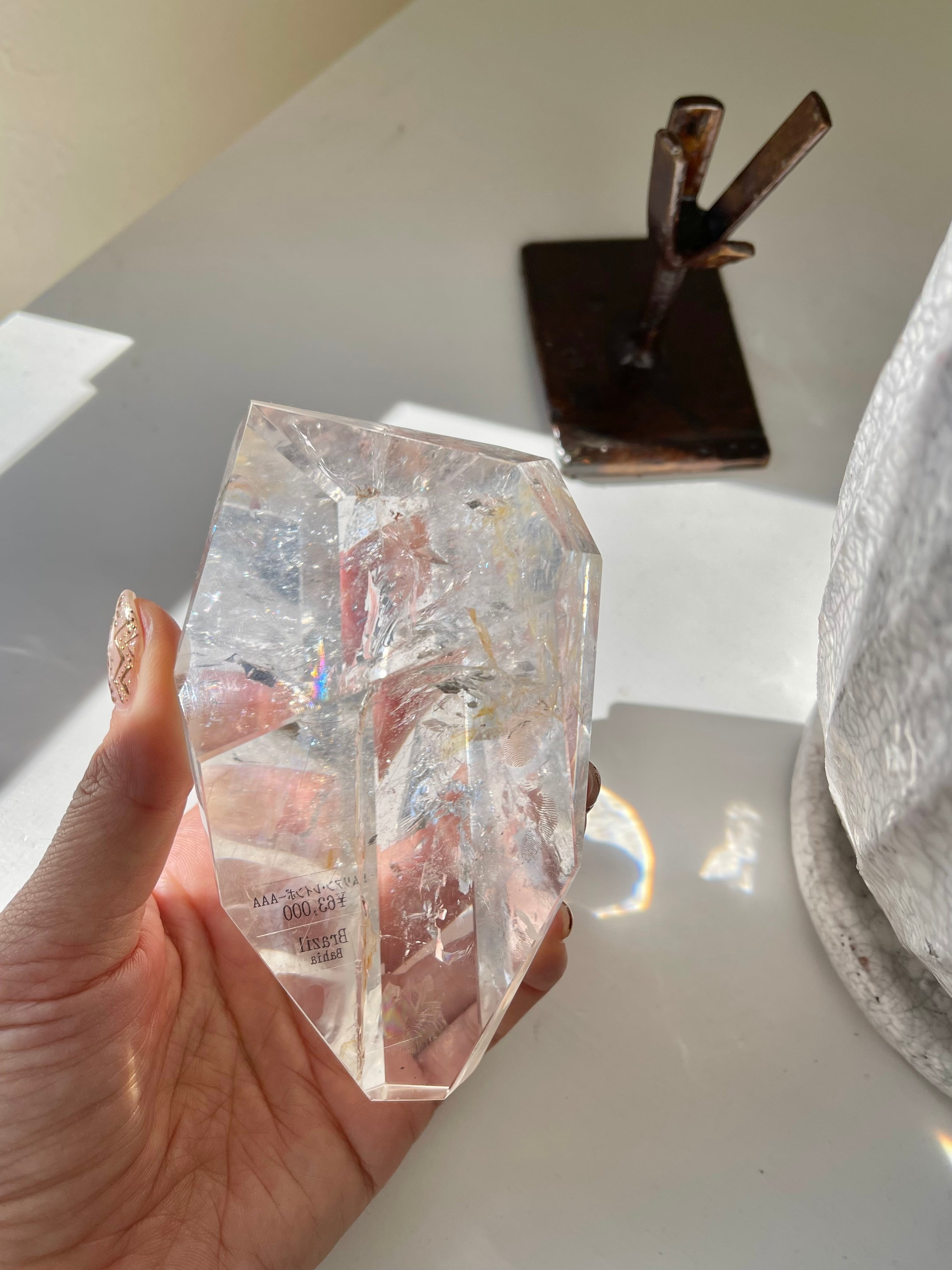 レインボーレムリアン(ライモナイトインクォーツ)AAA