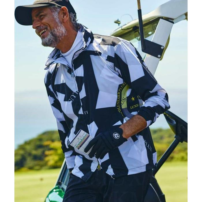 LUXEAKMPLUS リュクスエイケイエムプラス カモ柄トラックジャケット