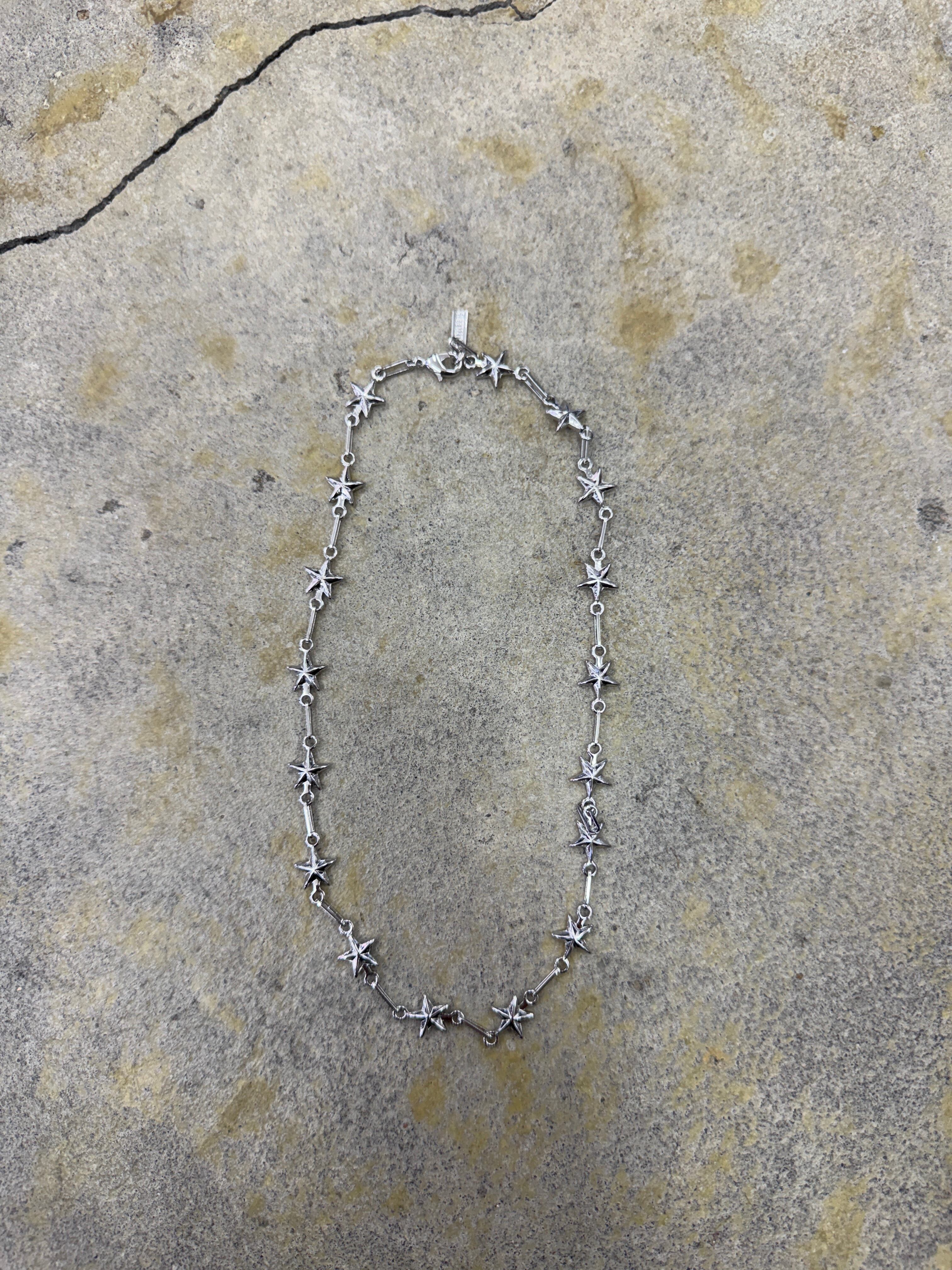 LITTLEBIG | Star Chain Necklace | Silver | HOWDAY