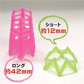 ダイヤゴルフ(DAIYA GOLF) ゴルフ ティー エアロスパークティーネオLS TE-440 イエロー/グリーン/ピンク FF