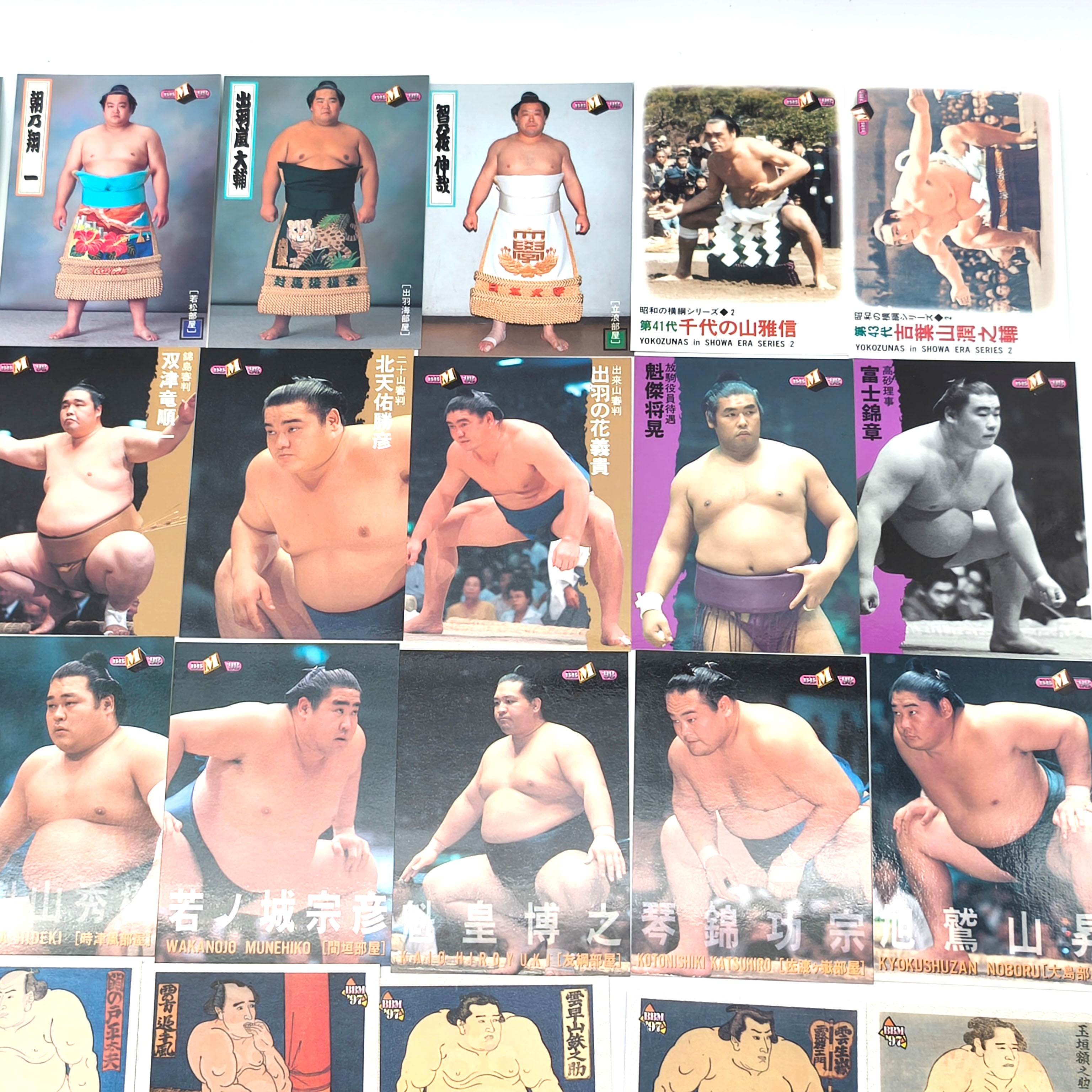 BBM・大相撲・トレーディングカード・力士トレカ・48枚セット・No