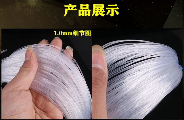 星泰水晶 手作アクセサリー用透明糸