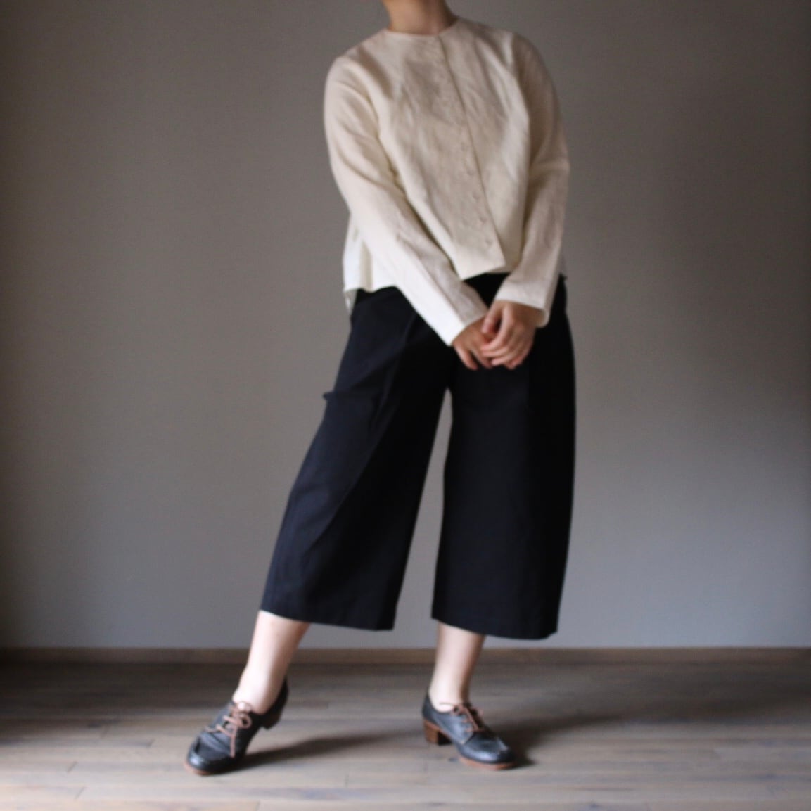 THE HINOKI コットン馬布OSFA ハーフパンツ BLACK #TH20S-10