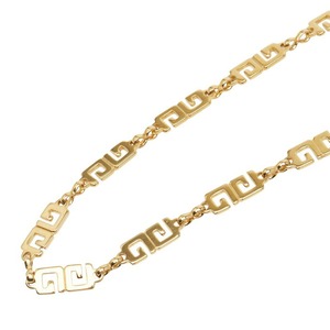 ジバンシー Gロゴ ネックレス ゴールド メッキ レディース Givenchy 【中古】