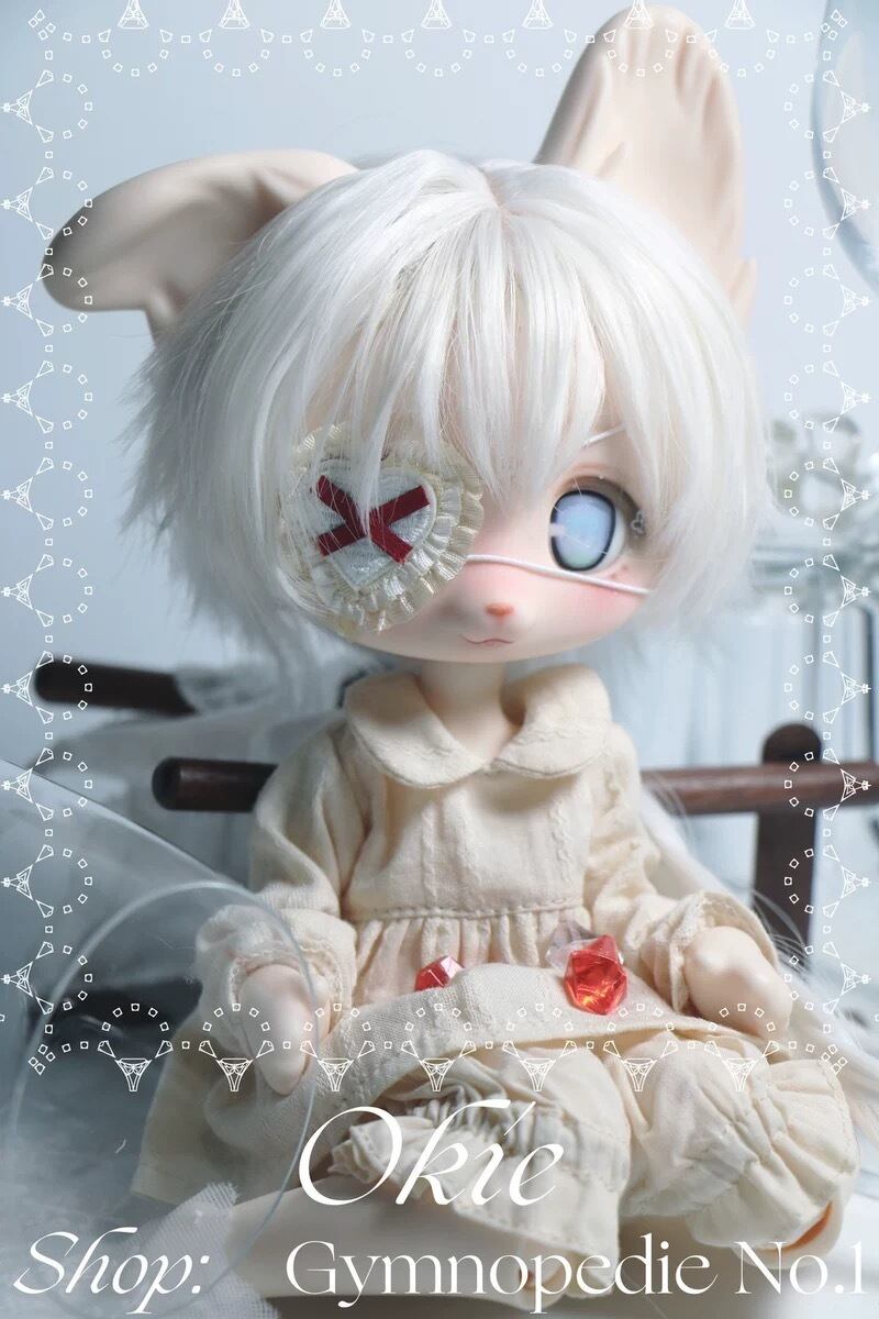 人外研究所 ヘッド メイク 鬼 球体関節人形 ドール bjd ヘッド