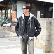 CCU(シーシーユー),sandwater(サンドウォーター)ダブルライダースジャケットstyle