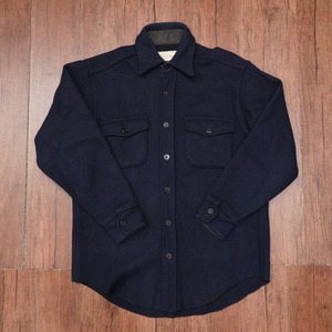 70s melton usa製 ウールシャツ M/cpoシャツ