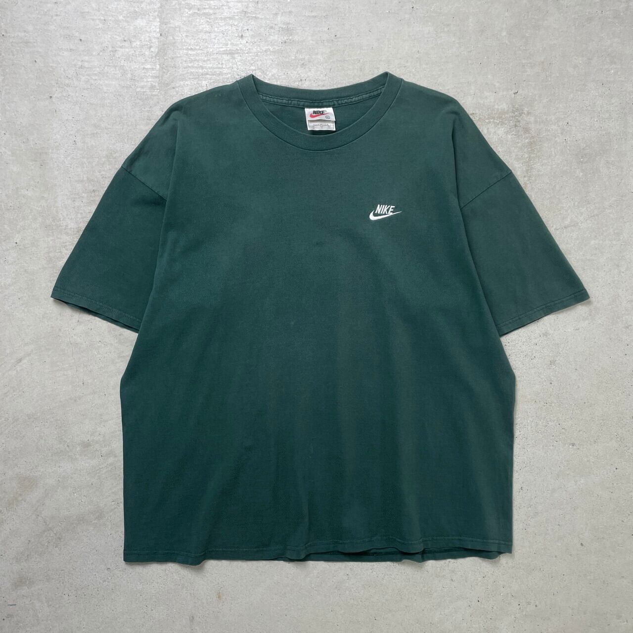 NIKE ヴィンテージ NIKE USA製 Tシャツ グリーン M 90s ゴツナイキ 90s 