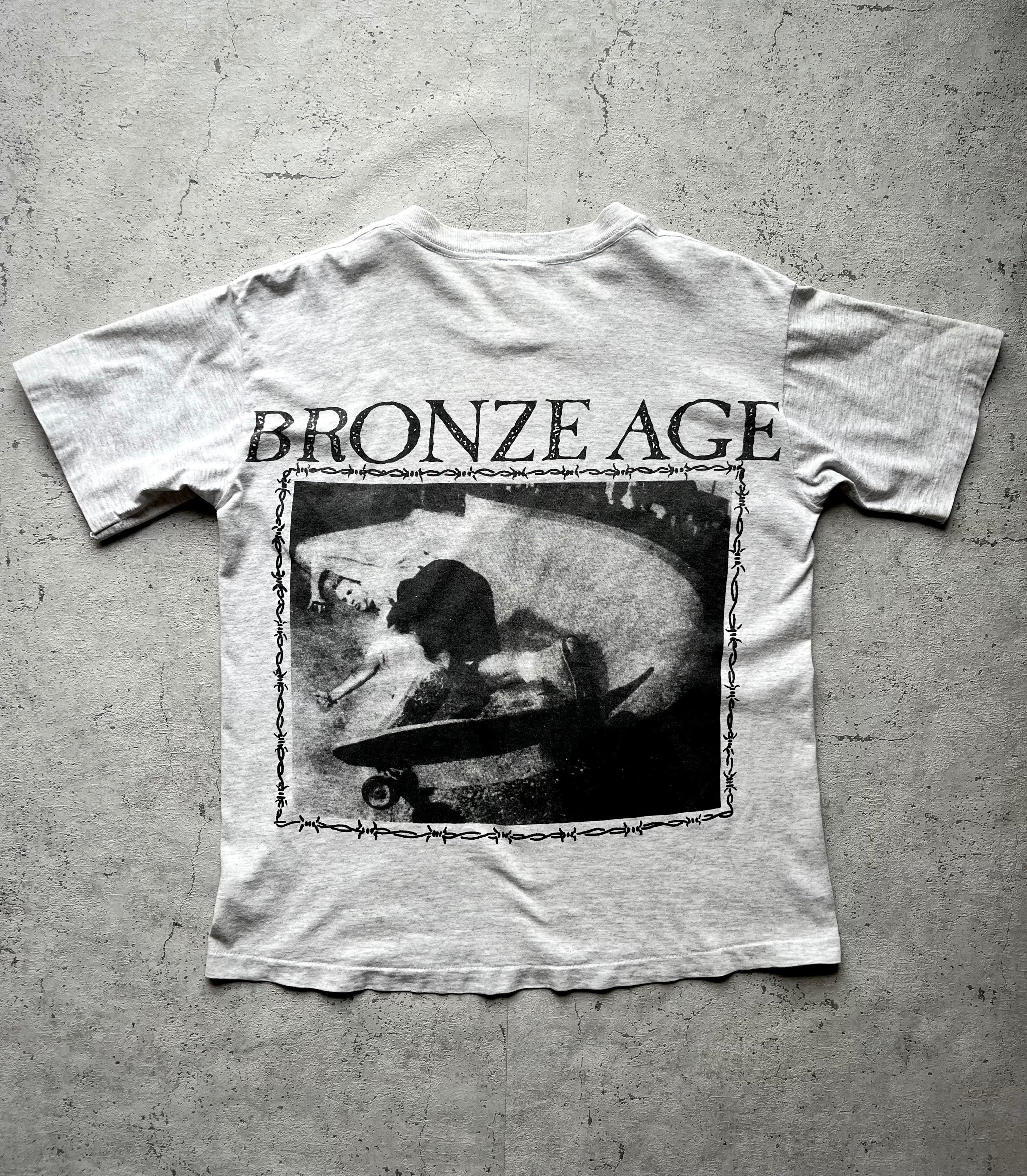 BRONZE AGEジェイアダムス　珍しいUS企画フォトプリントTシャツ XL