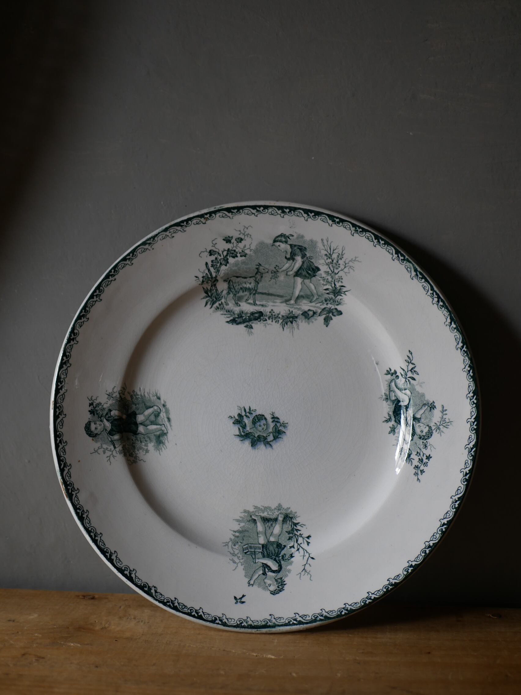 ST.AMAND HAMAGE 大皿 フランスアンティーク アンティークのある暮らし ブロカント