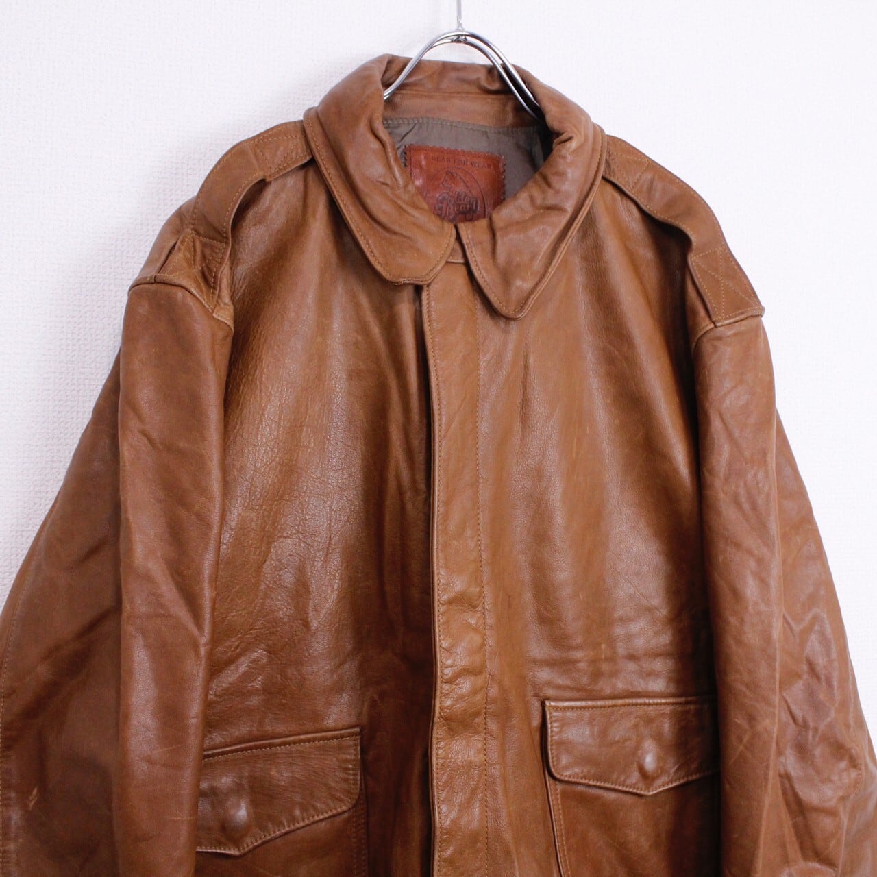 下北沢caka購入 レザーフライトジャケット Caka act2】