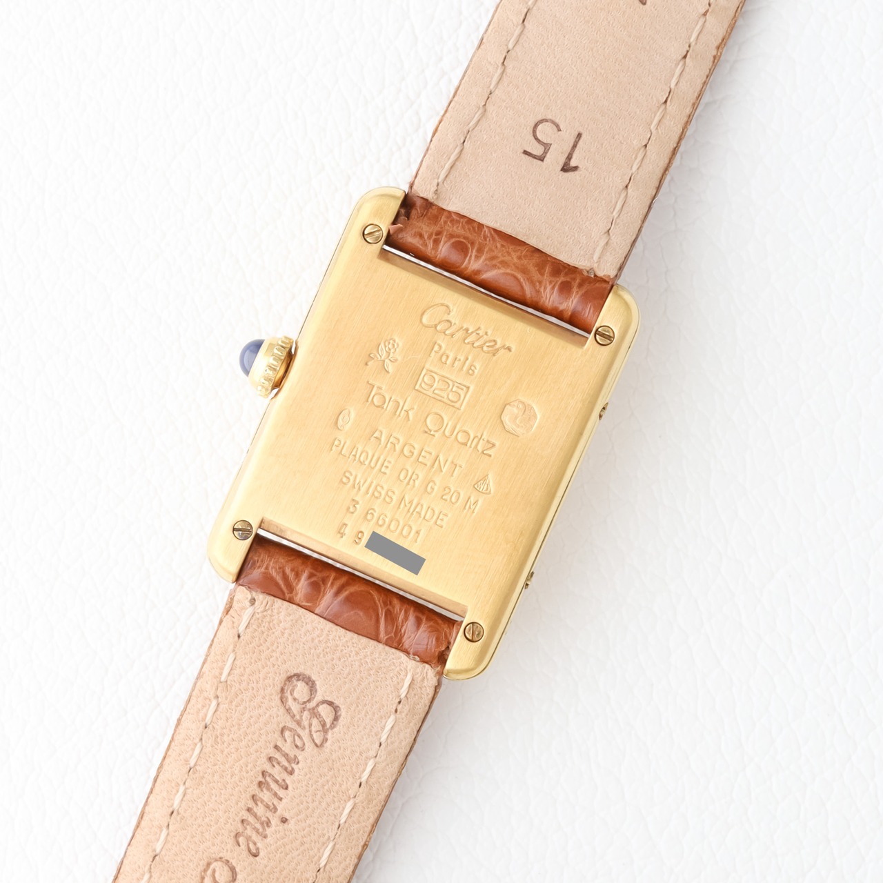 カルティエ　マストタンク SM とびアラビア文字盤