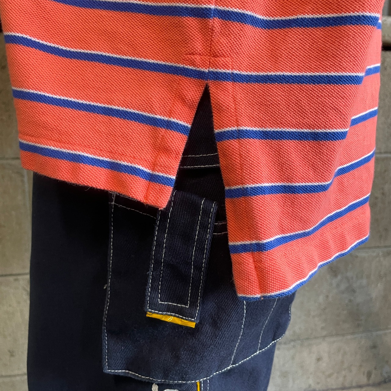 Polo by Ralph Lauren オールドラルフローレン 鹿の子 ボーダー 