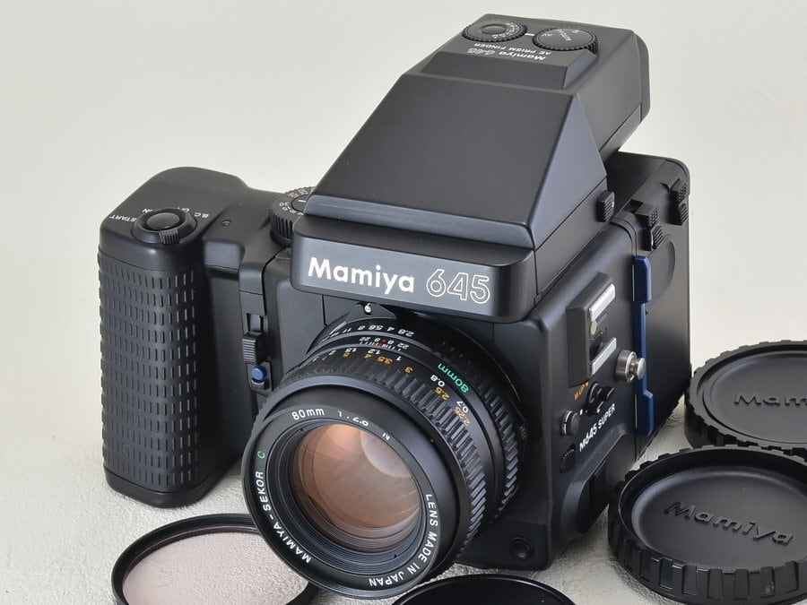 ☆良品☆ マミヤ Mamiya 645 M645 SUPER + 80mm F2.8 N #tk975-